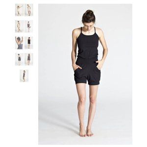Ripple short yoga jumpsuit